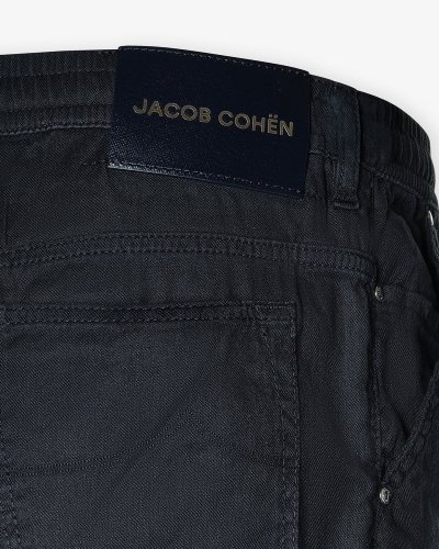 Short Leo - Cotton linen - Navy