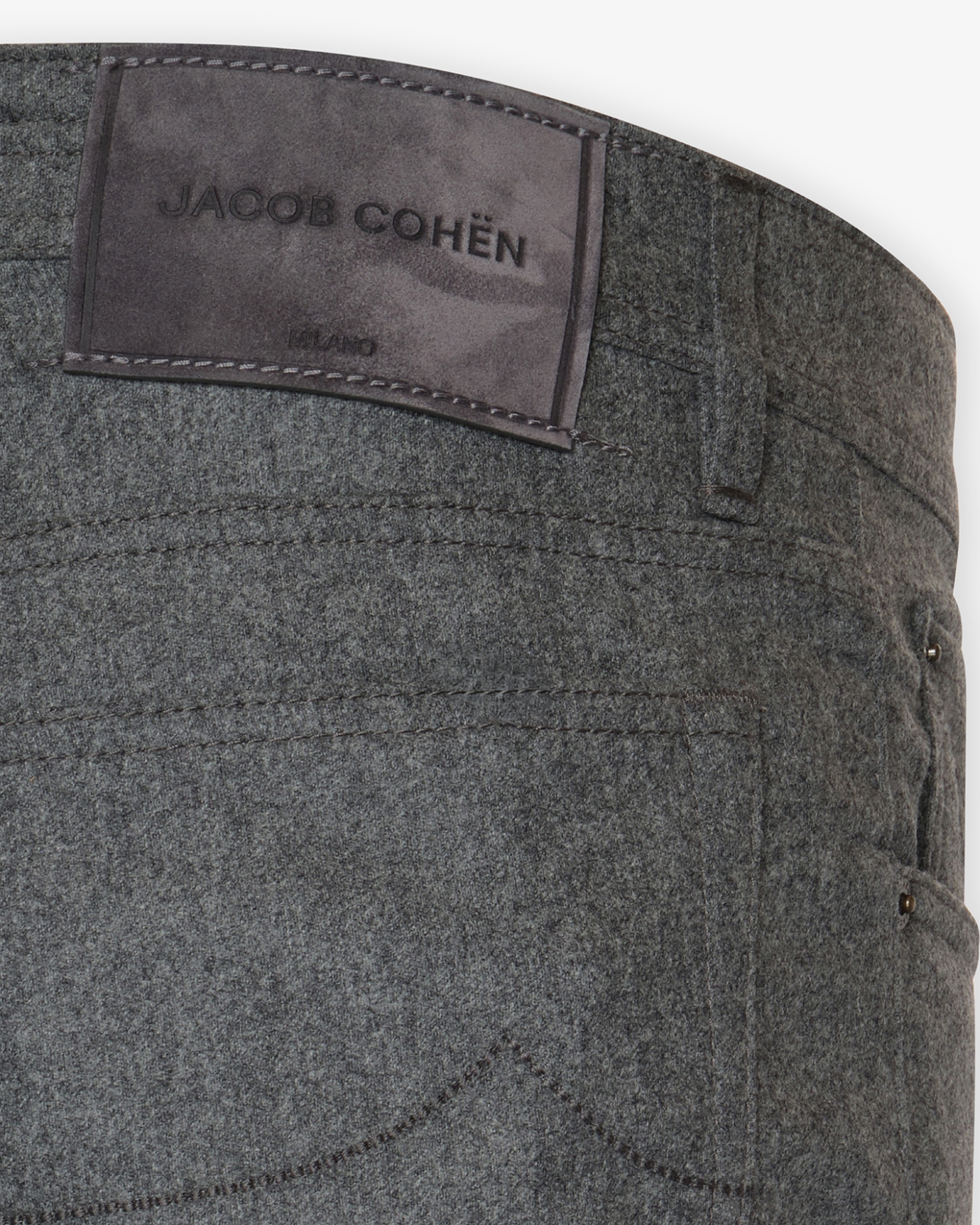 JC - Bard 5-pocket - Flannel - Grey