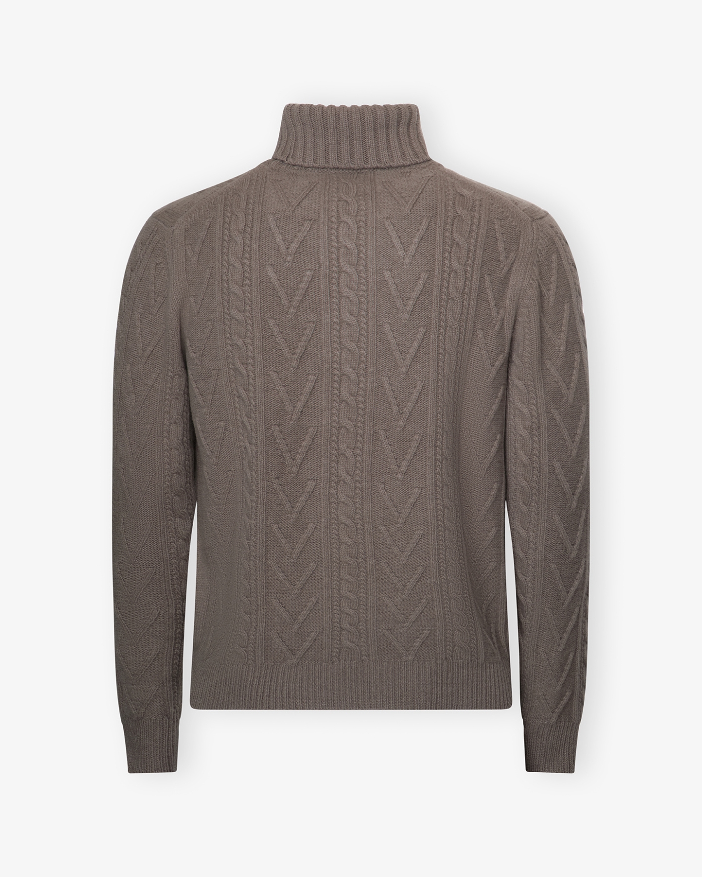 Fedeli - Turtleneck wool cashmere - Greige