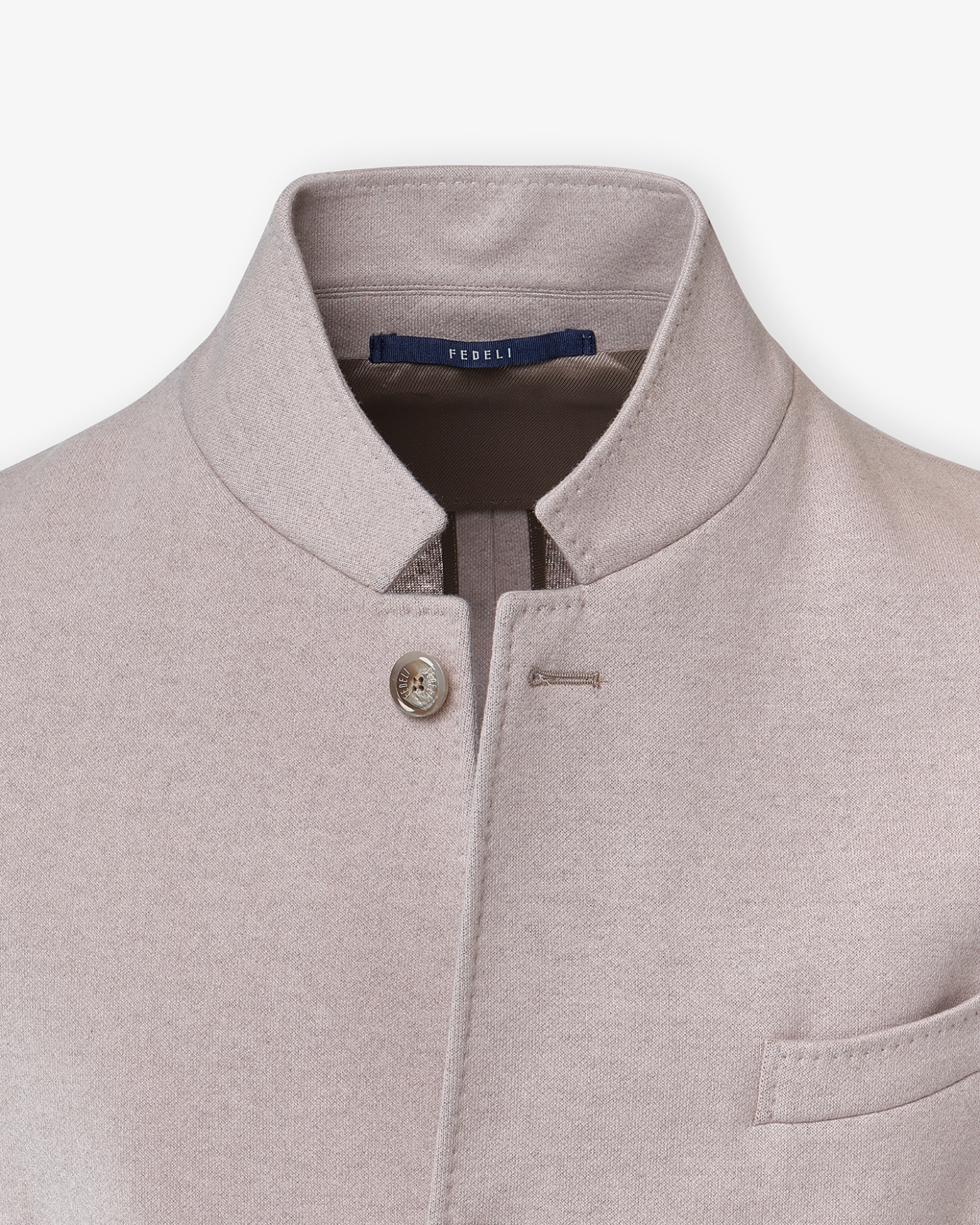 Fedeli - Jacket cashmere - Greige