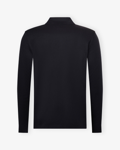 Maurizio Baldassari - Virgin wool knitted vest - Navy