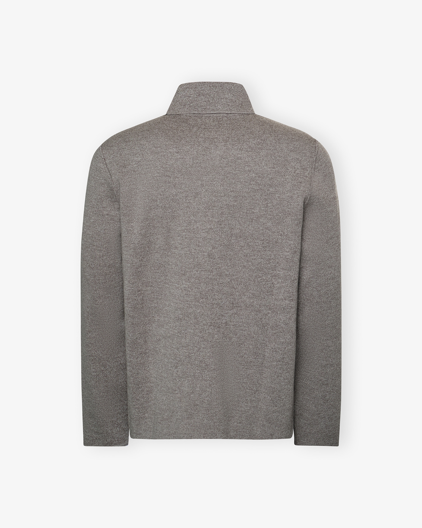 Maurizio Baldassari - Virgin wool vest hidden button - Greige