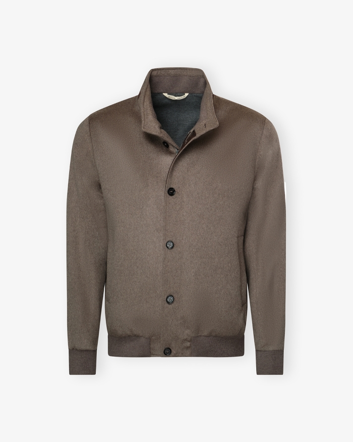 MAURIZIO BALDASSARI Maurizio Baldassari - Bomber cashmere - Greige