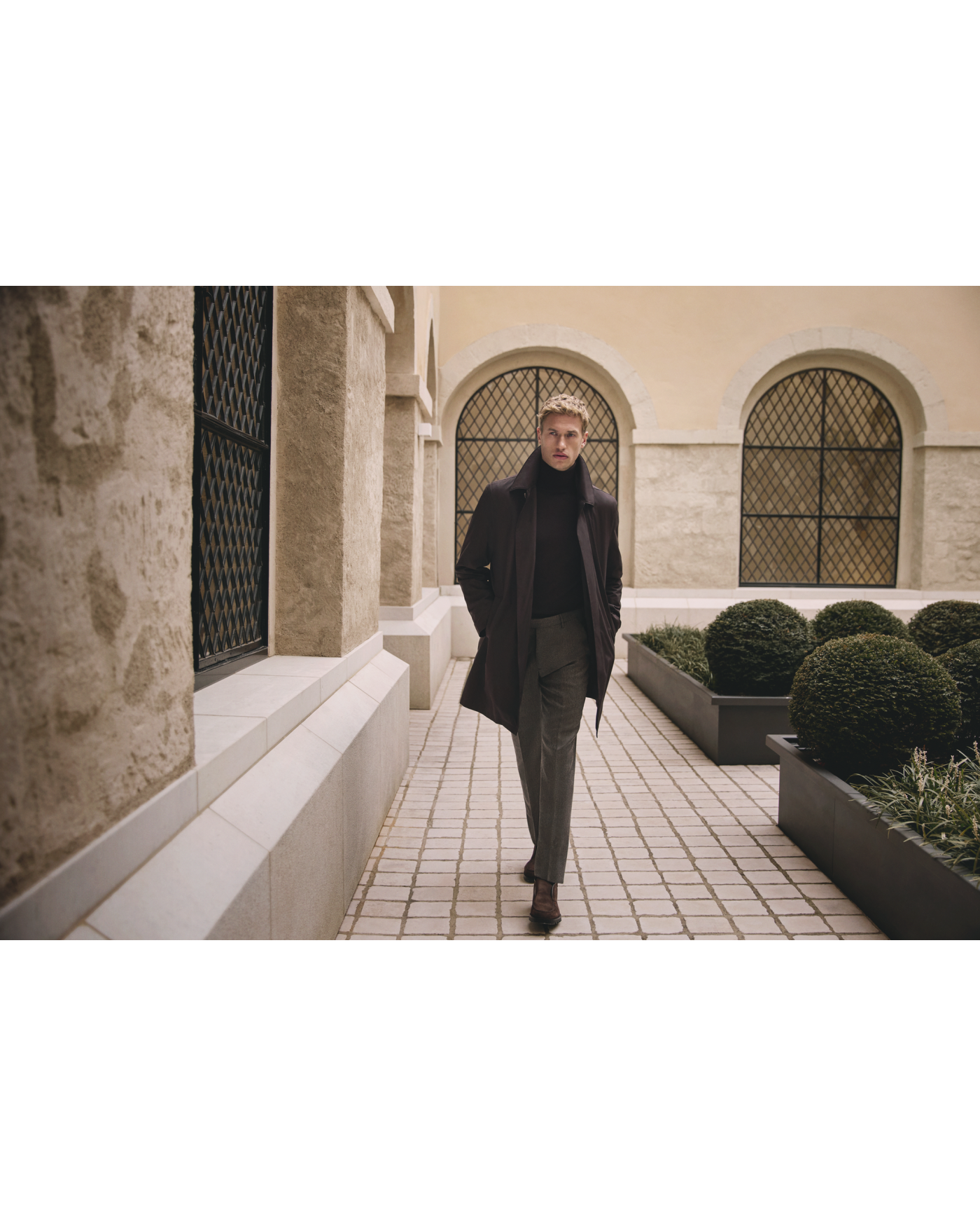 Corneliani - Raincoat padded - Brown