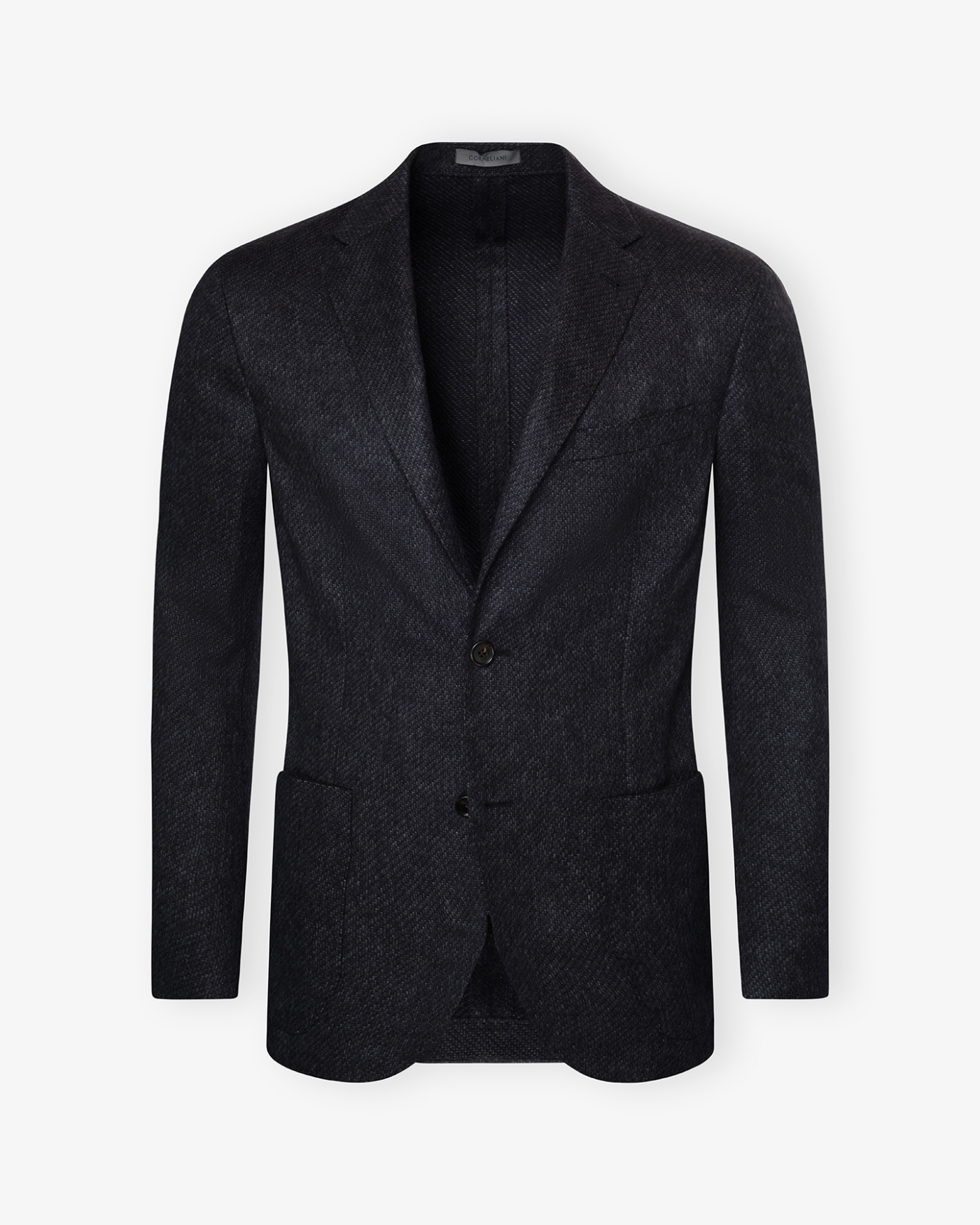 Corneliani - Whisper jacket silk cashmere - Navy melange