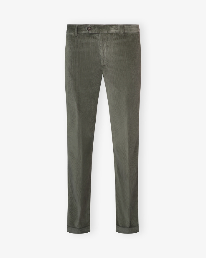 BERWICH Berwich - Trousers corduroy - Olive green