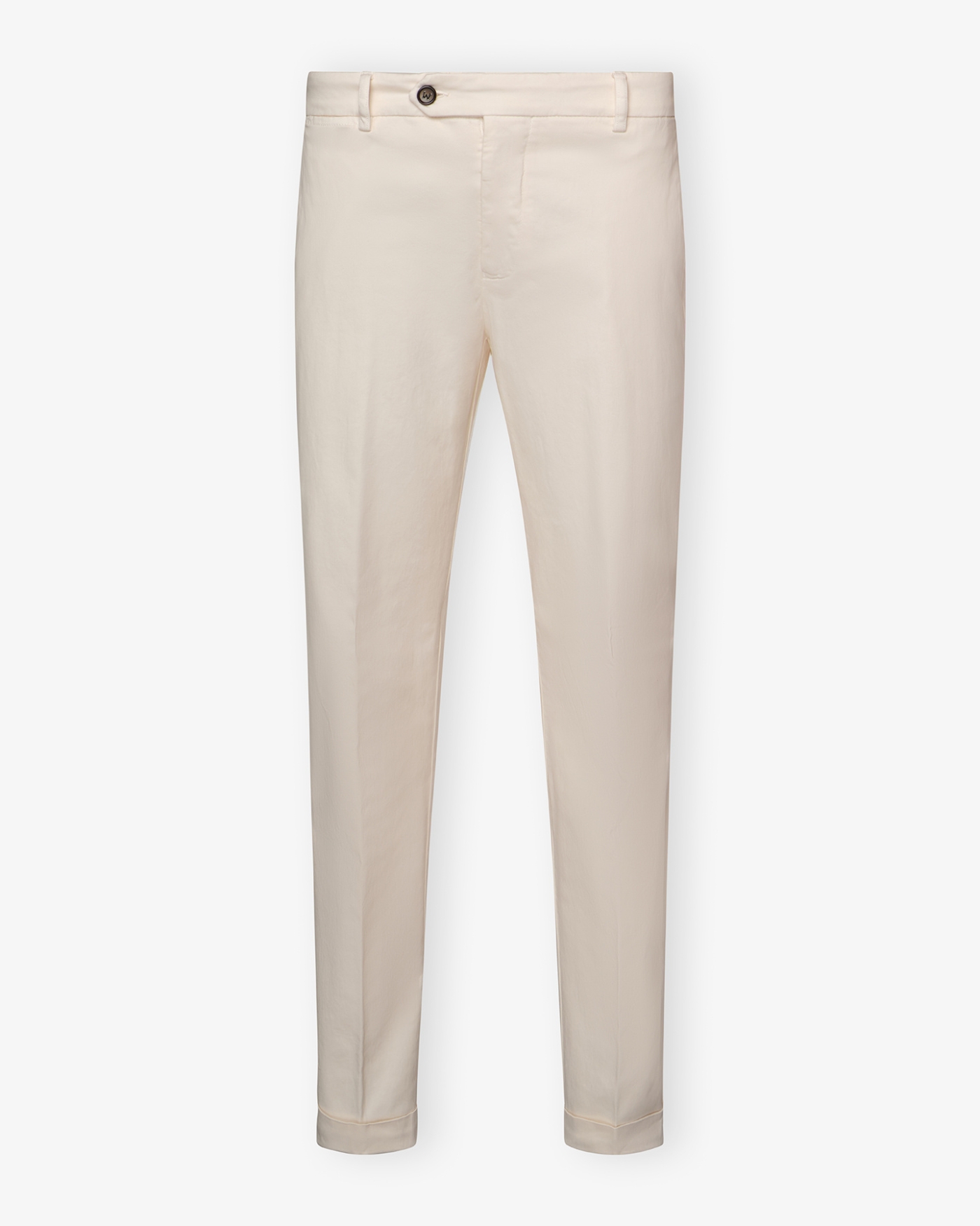 Berwich - Trousers cotton stretch - Cream white
