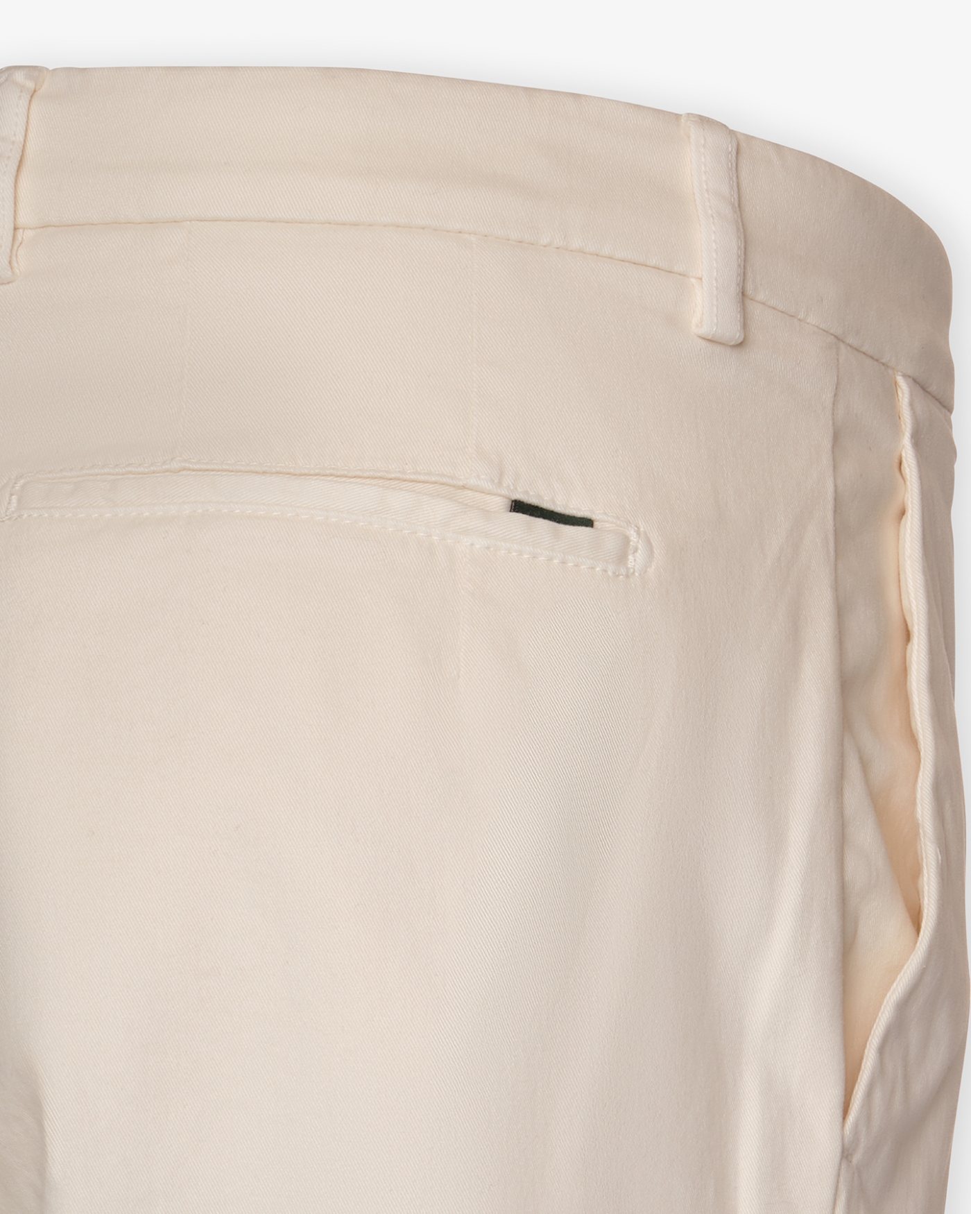 Berwich - Trousers cotton stretch - Cream white