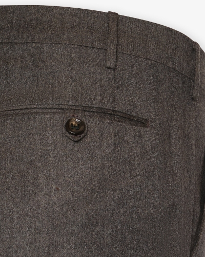 Berwich - Trousers flannel - Greige