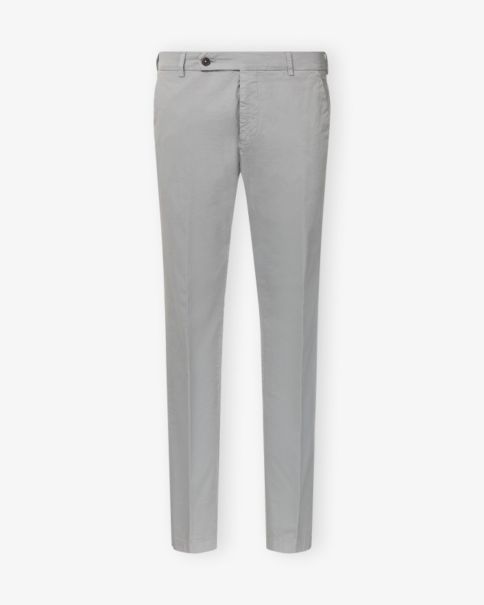BERWICH Berwich - Trousers cotton stretch - Grey 158882430