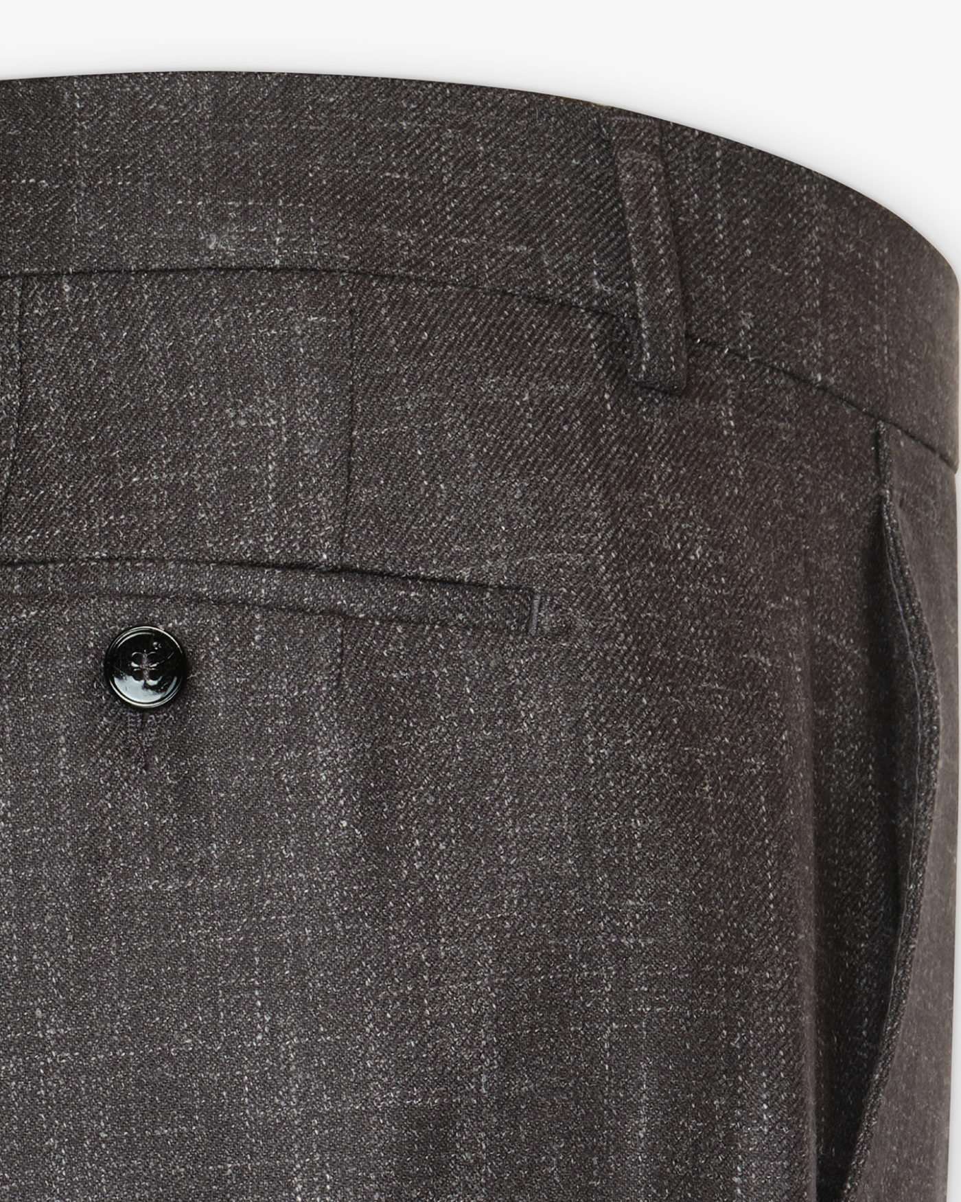 Berwich x Fratelli - Trousers wool silk - Dark grey