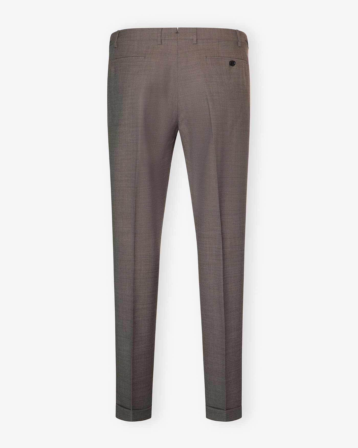 Berwich - Trousers retrolong wool - Greige