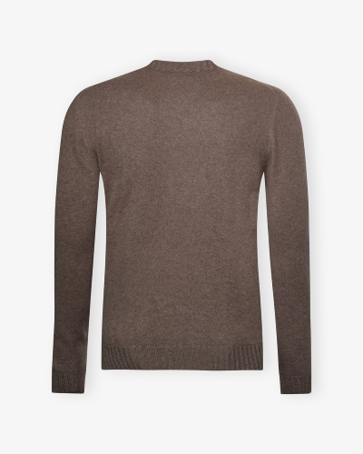 LHDA - Round crewneck cashmere - Greige