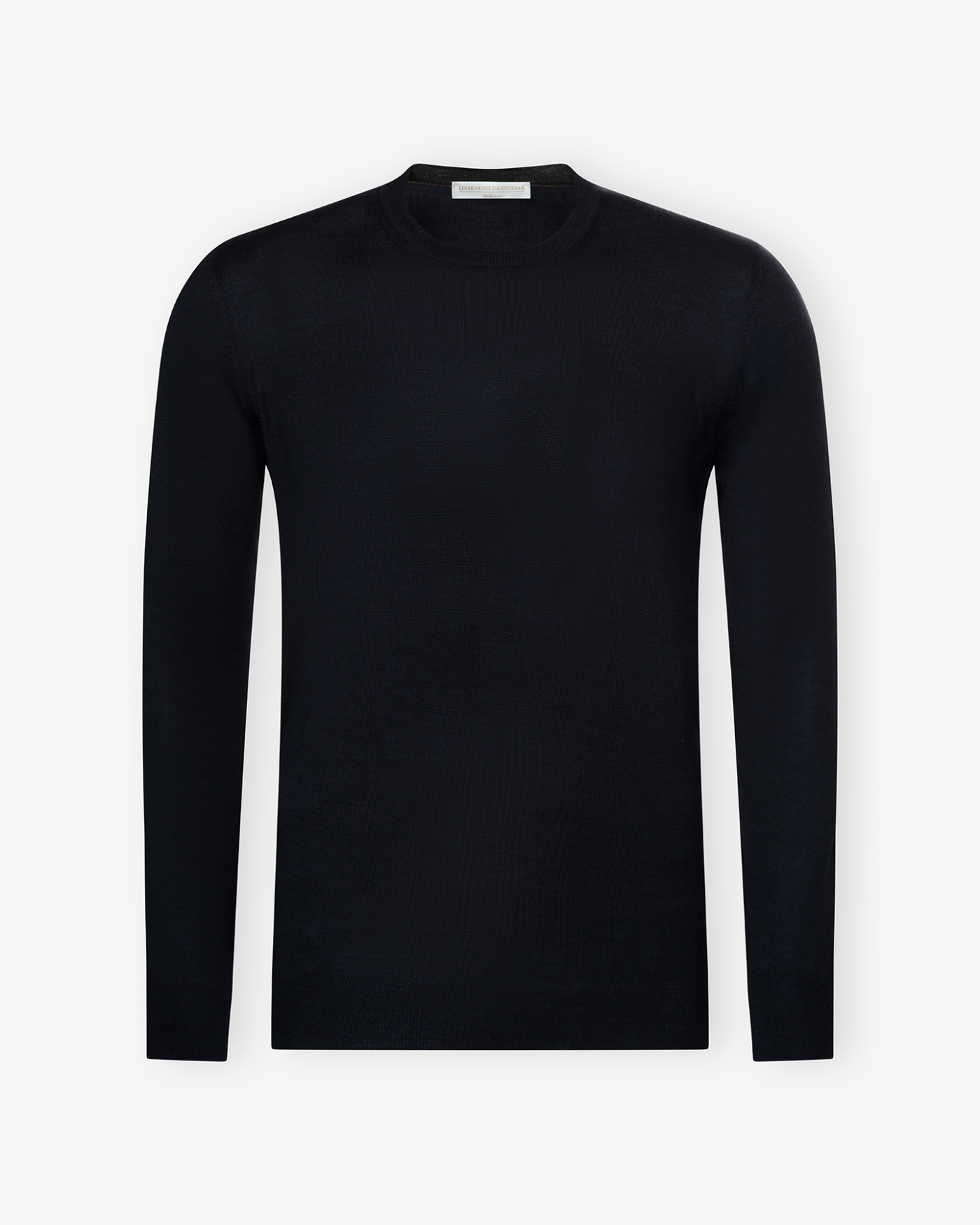 LHDA - Round neck wool and silk - Navy