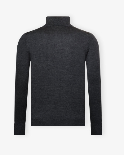 LHDA - Half zip virgin wool - Grey