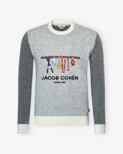 Jacob Cohën - Round neck Après-ski - Alpaca wool