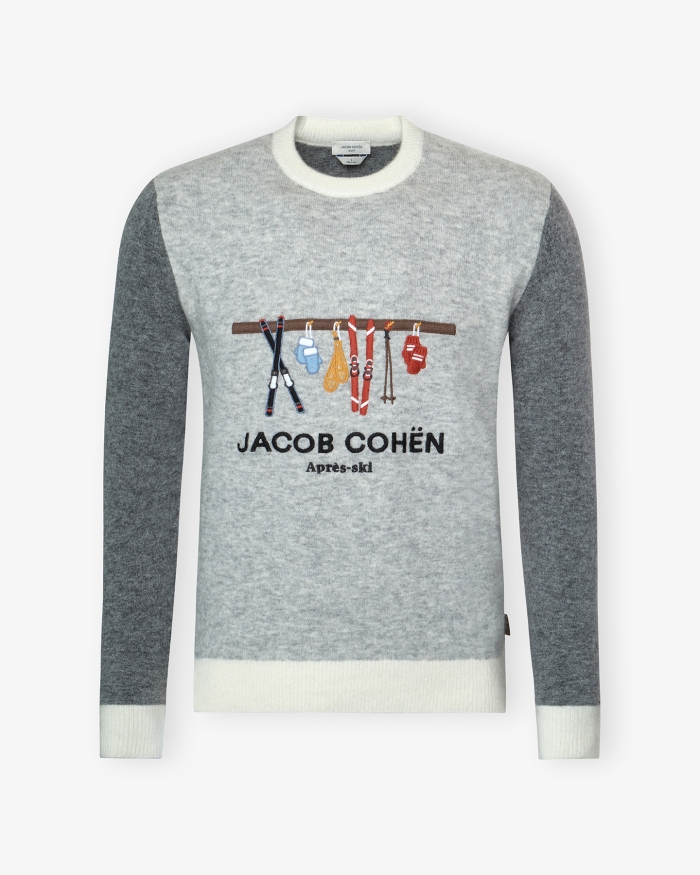 JACOB COHËN Jacob Cohën - Round neck Après-ski - Alpaca wool
