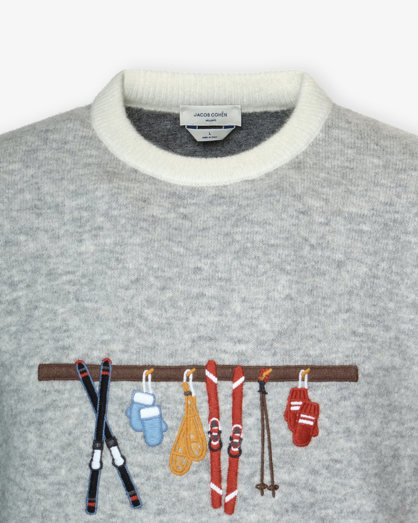 Jacob Cohën - Round neck Après-ski - Alpaca wool