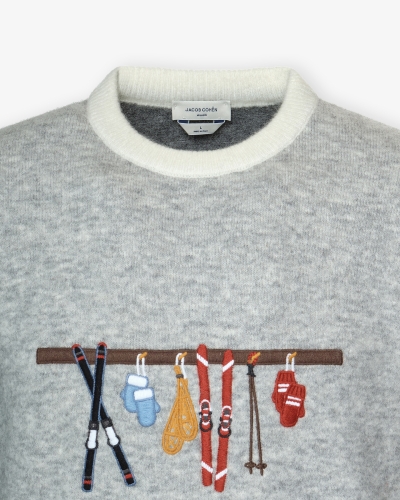 Jacob Cohën - Round neck Après-ski - Alpaca wool