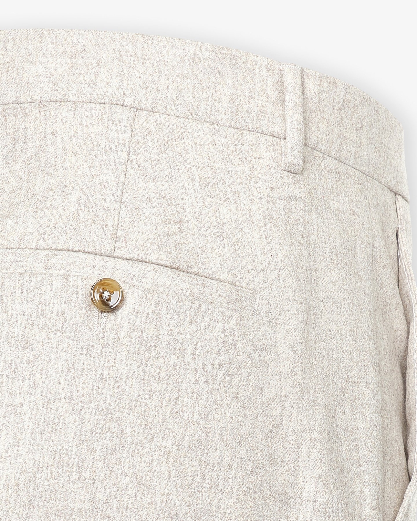 Berwich x VBC - Trousers flannel - Sand