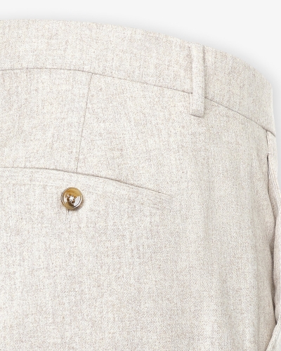 Berwich x VBC - Trousers flannel - Sand