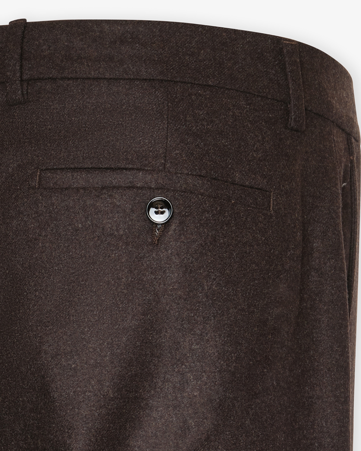 Berwich x VBC - Trousers flannel - Brown