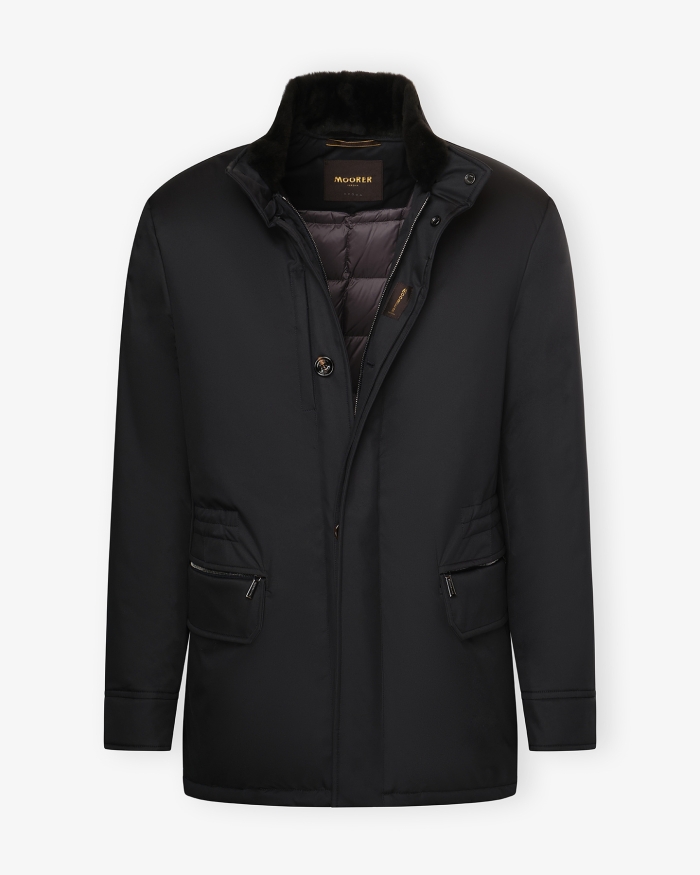 MOORER MooRER - Padded field jacket - Navy