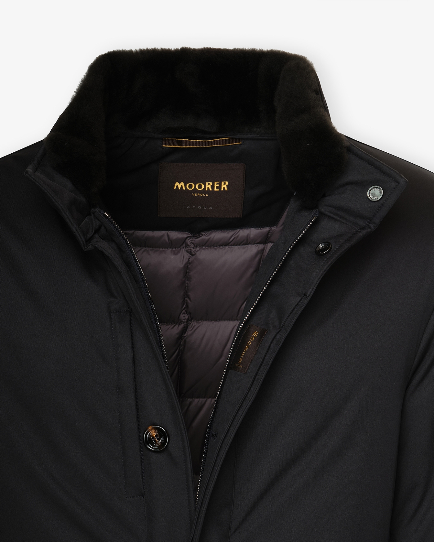 MooRER - Padded field jacket - Navy