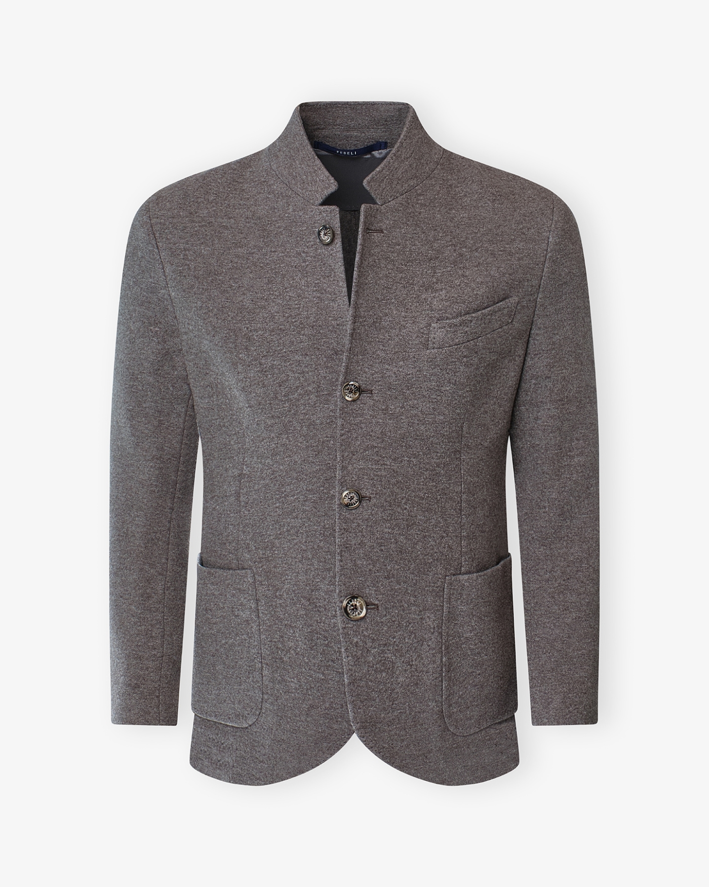 Fedeli - Jacket cashmere - Dark greige