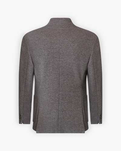 Fedeli - Jacket cashmere - Dark greige