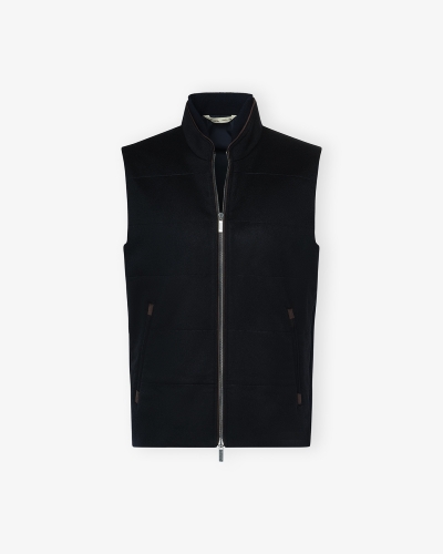 Maurizio Baldassari - Gilet cashmere - Navy