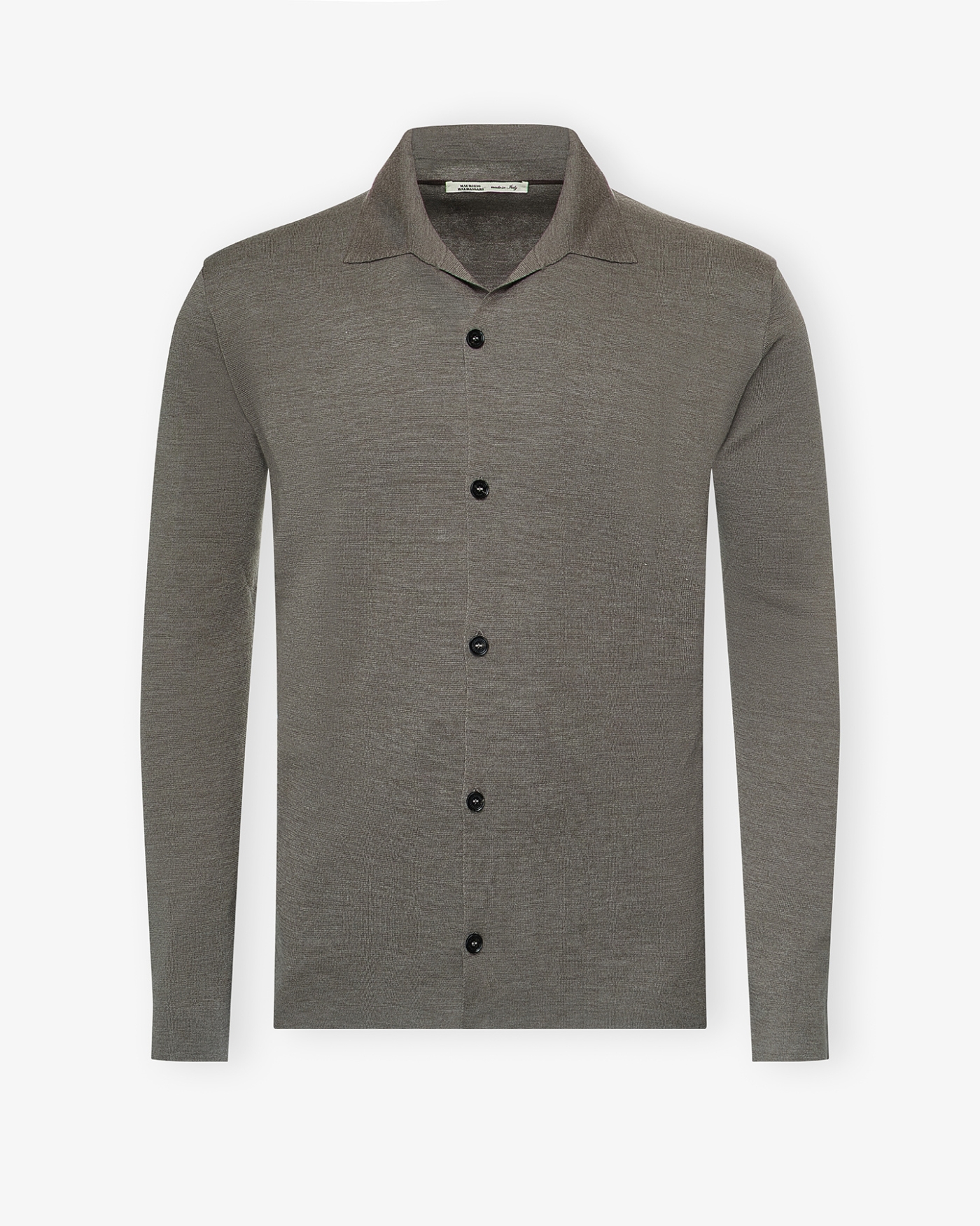 Maurizio Baldassari - Virgin wool knitted vest - Greige