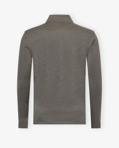 Maurizio Baldassari - Virgin wool knitted vest - Greige