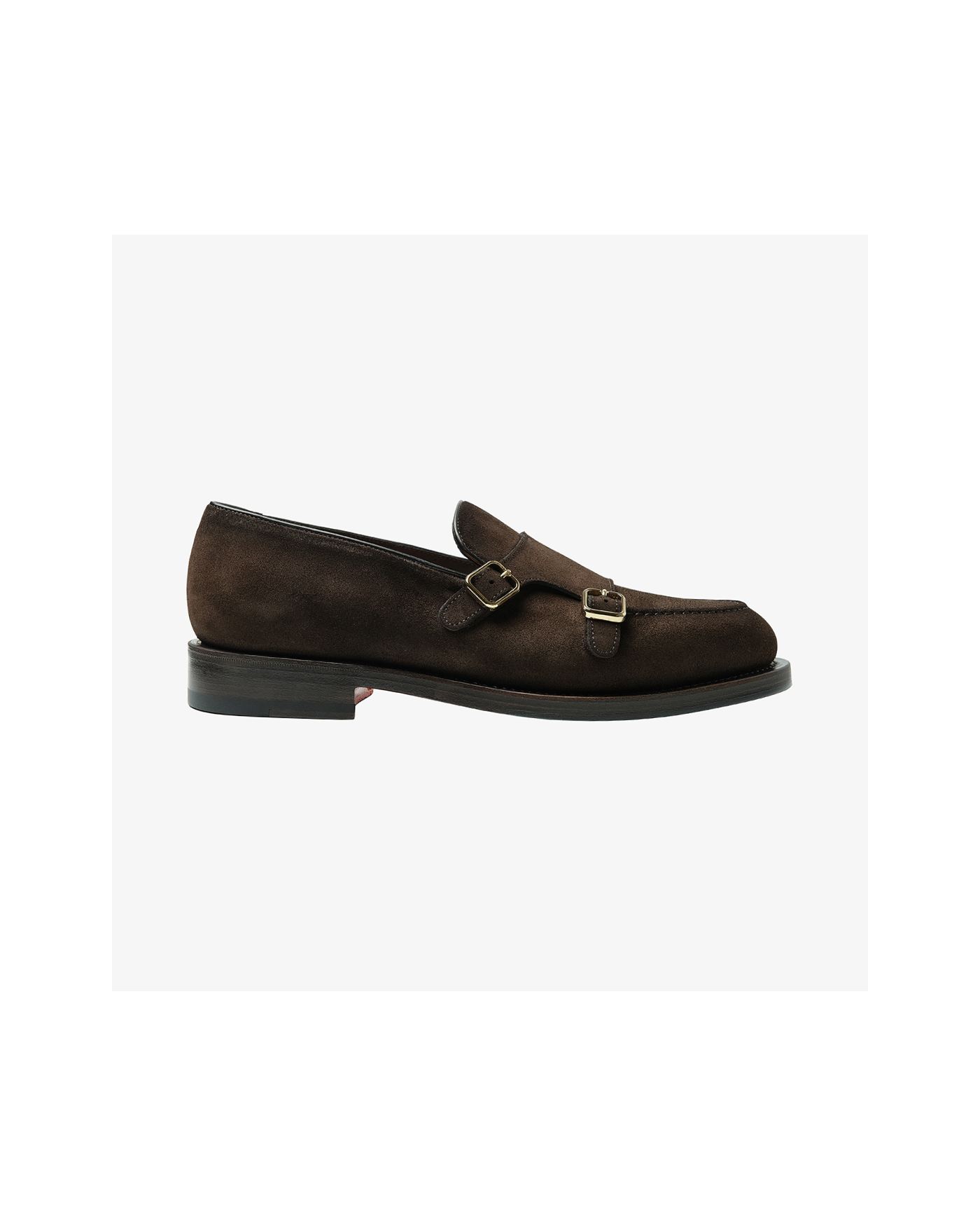 Santoni - Calf suede loafer - Goodyear - Brown