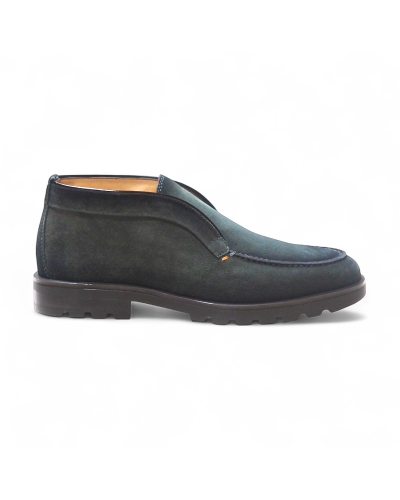 Santoni - Desert boot rock - Dark olive