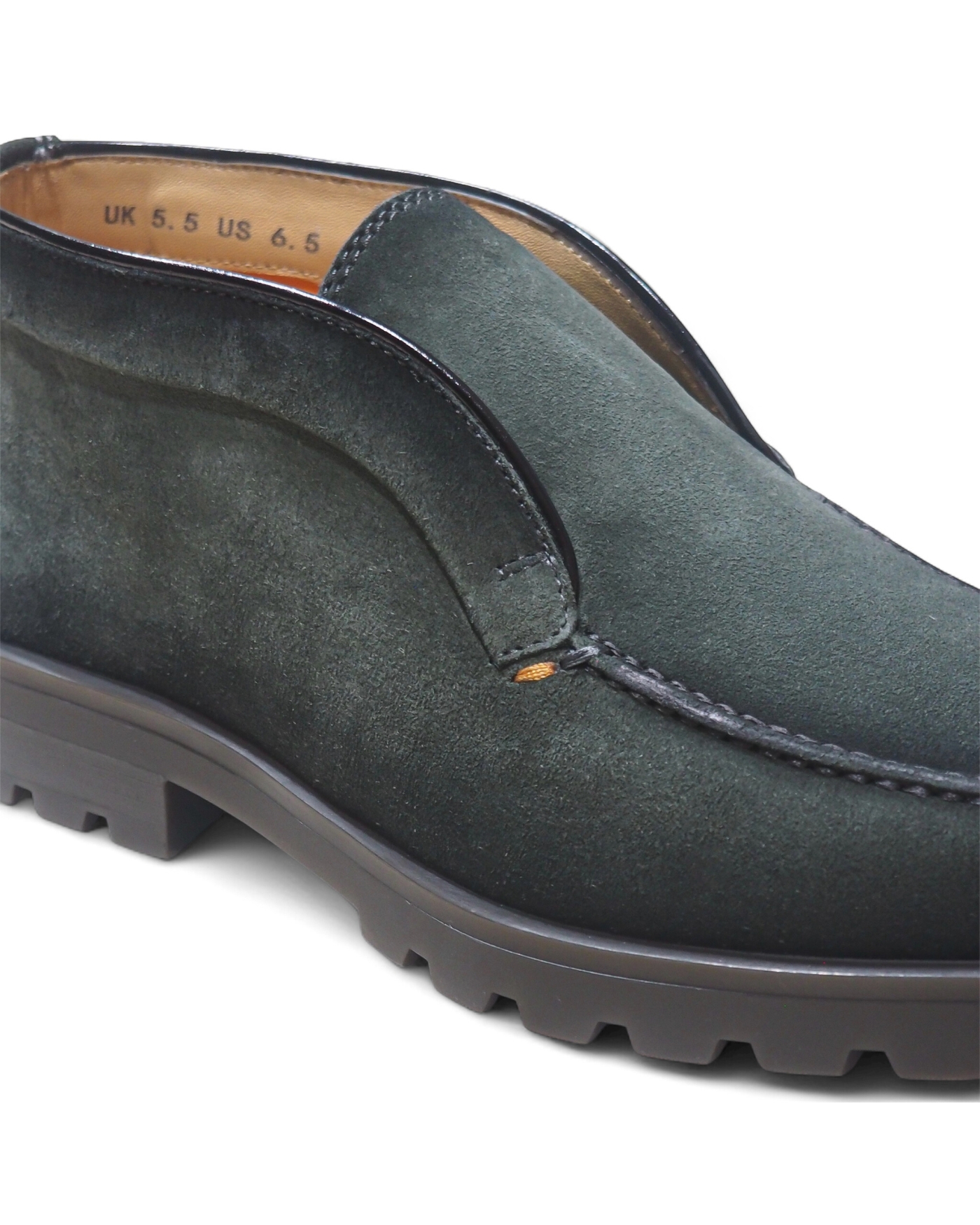 Santoni - Desert boot rock - Dark olive