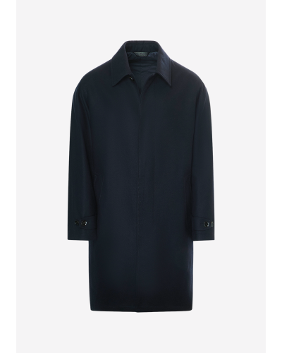 Brioni - Car coat cashmere - Navy