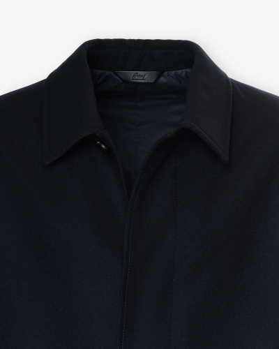Brioni - Car coat cashmere - Navy