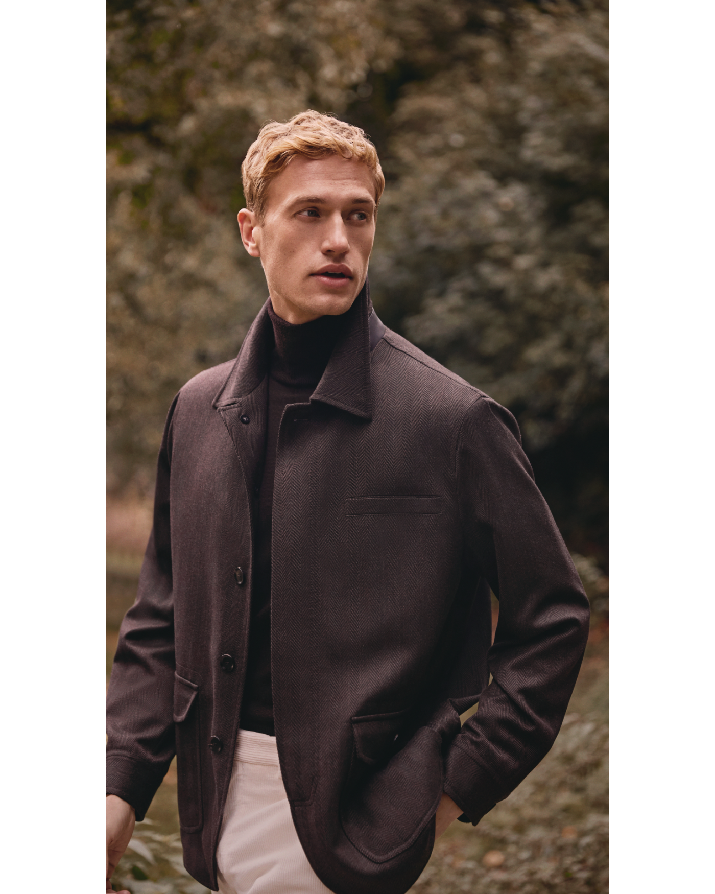 Brioni - Hunting jacket - Wool - Dark brown