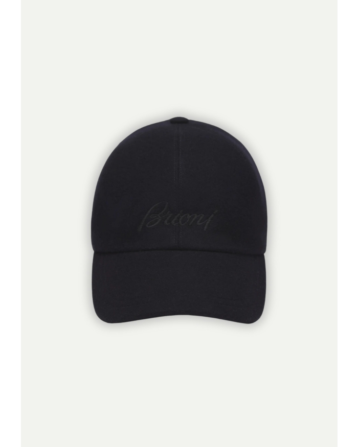 BRIONI Brioni - Baseball cap - Cashmere - Navy