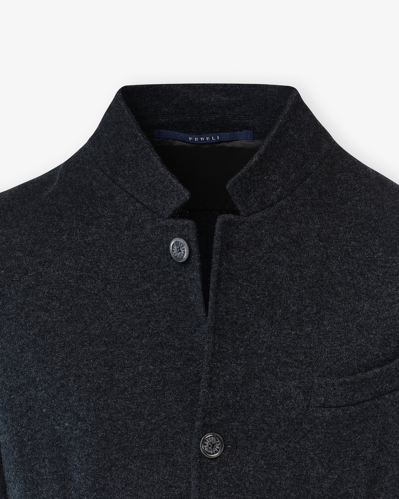 Fedeli - Jacket cashmere - Dark grey