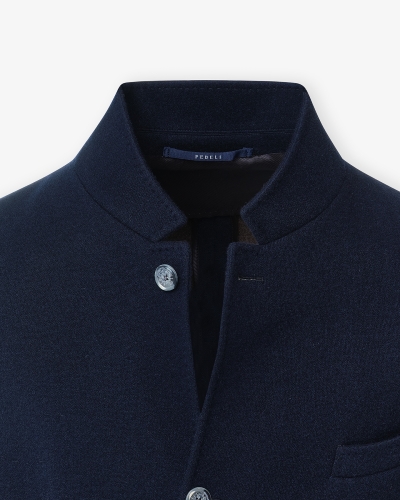 Fedeli - Jacket cashmere - Dark blue