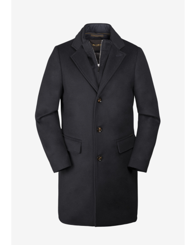 MooRER - Overcoat wool cashmere - Navy
