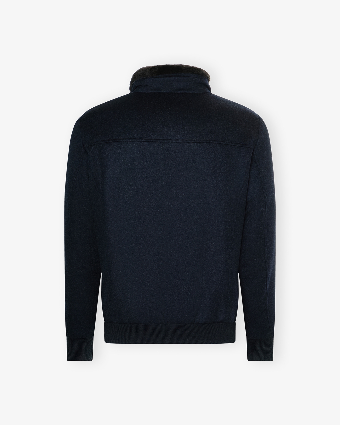 MooRER - Jacket LS9 wool cashmere - Blue Grey