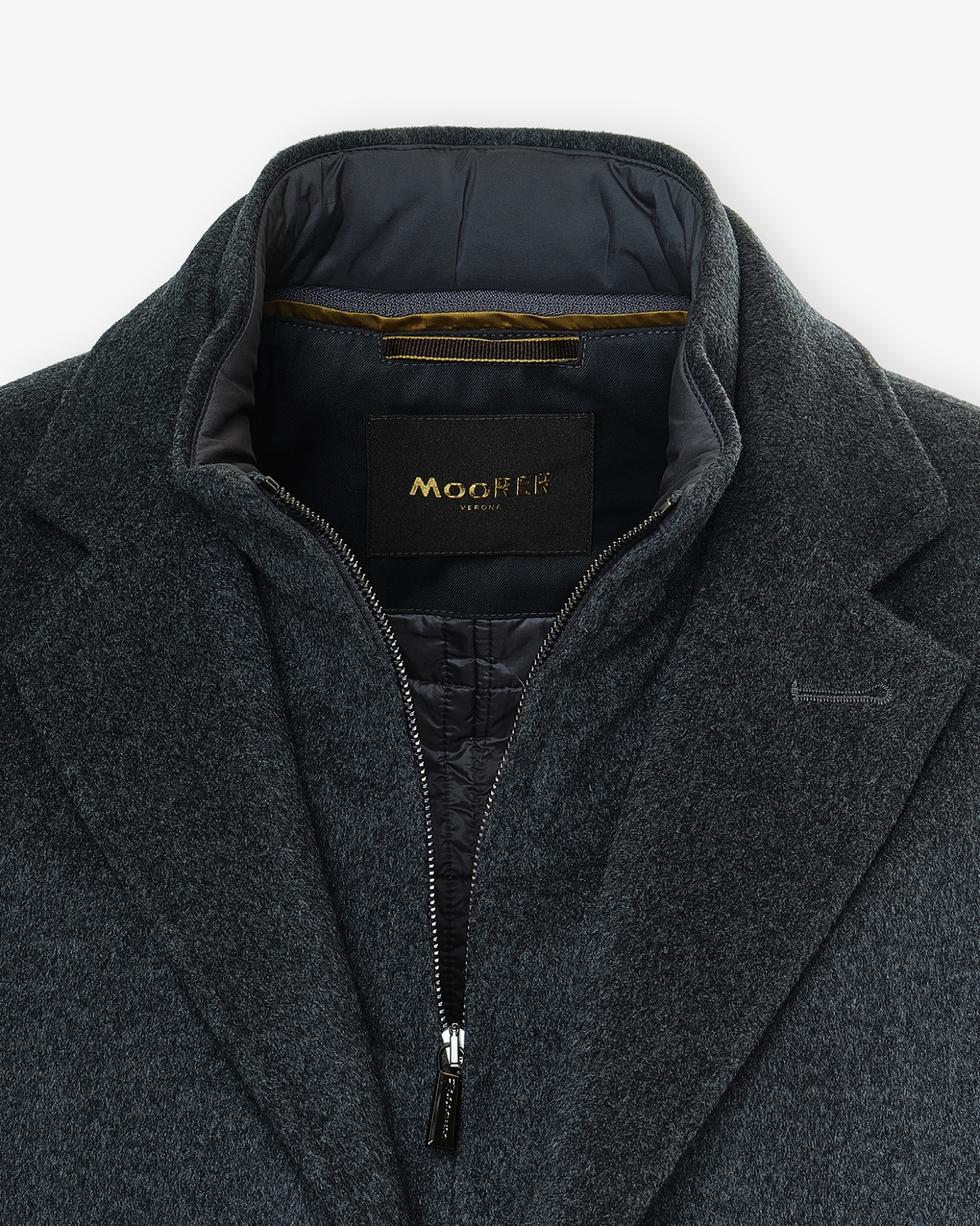 MooRER - Overcoat wool cashmere - Grey