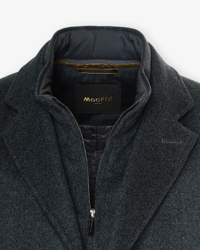 MooRER - Overcoat wool cashmere - Grey