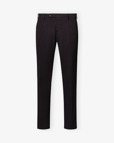 Berwich - Sartorial trousers cotton stretch - Dark brown