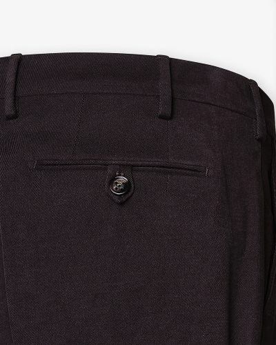 Berwich - Sartorial trousers cotton stretch - Dark brown