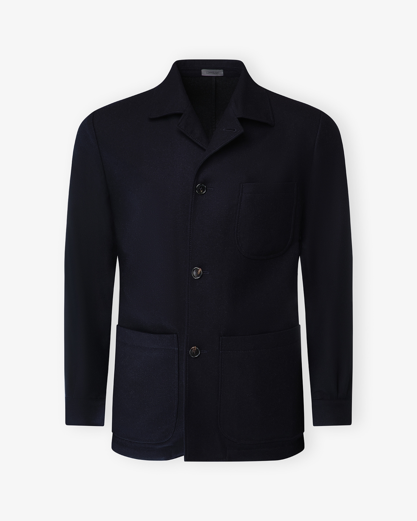 Corneliani - Jacket wool silk - Navy