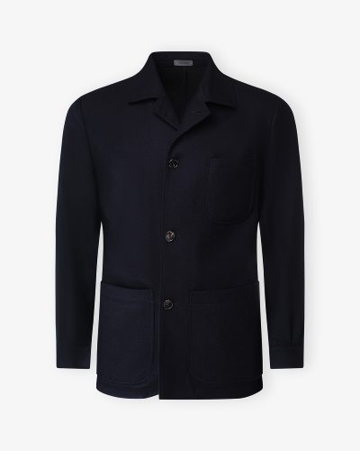 Corneliani - Jacket wool silk - Navy